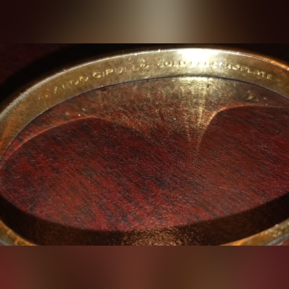 Aldo Cipullo VTG Cartier Vintage 1970 Charles Revson Love Bracelet - Picture 5 of 13
